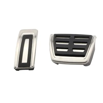 Image of For VW Passat B8 Golf 7 Tiguan 2017 2021 Car Pedals Foot Fuel Brake Clutch Cover Pedal Gas Pdal(AT pedal)