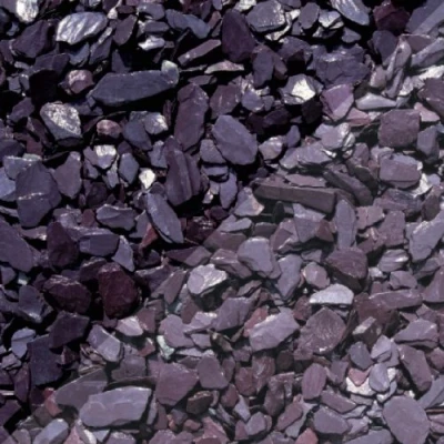 Image of Buildershop UK 40mm Blue Slate Chippings Bulk Bag