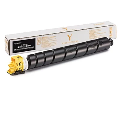 Image of Kyocera TK 8800Y Laser Toner Yellow Original Premium Printer Cartridge 1T02RRANL0 for Ecosys P8060cdn