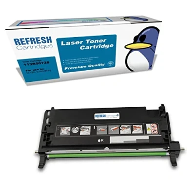 Image of Refresh Cartridges Remanufactured Toner Cartridge Replacement for Xerox 113R00726 (Black)