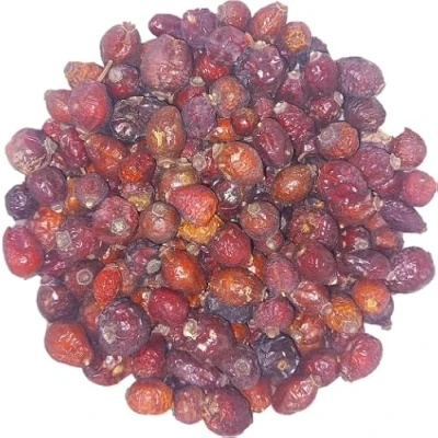 Image of Dried Whole Rosehip herbs for horses, Equine Natural Feed Supplement 3kg