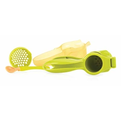Image of Nuby ID5624 Food or Vegetable Puree Press with Spoon