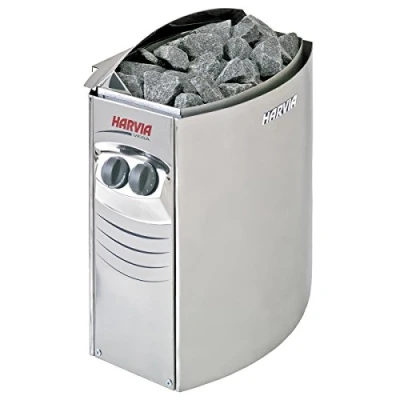 Image of Harvia Vega BC45 Sauna Stove 4.5 kW with Integrated Control Unit, Stainless Steel