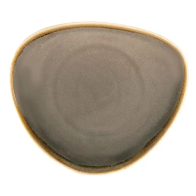 Image of Olympia Kiln Triangular Side Plate Smoke 165mm (6 Pack)