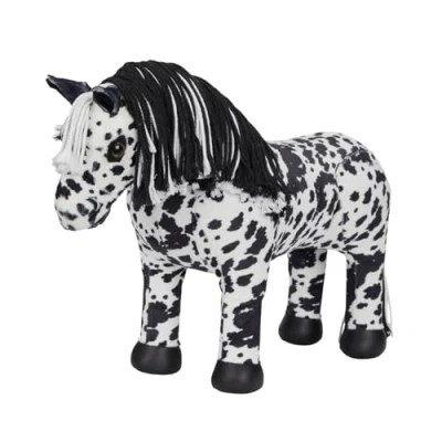Image of LeMieux Toy Pony Dakota For Kids Appaloosa Western Soft Coat Ages 3+