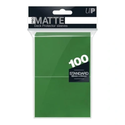 Image of 100 Ultra Pro Card Protector Sleeves: Matte 66 x 91 mm