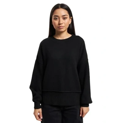 Image of ONLY Women&#039;s Onlhazel LS O Neck Bf KNT Sweater, Black, S