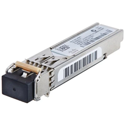 Image of Cisco 1000BASE SX SFP Module for Gigabit Ethernet Deployments, Hot Swappable, 5 Year Standard Warranty (GLC MMD) Silver