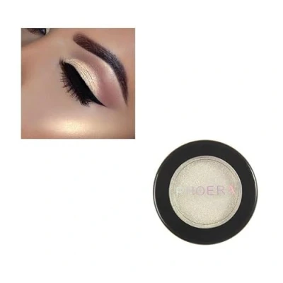 Image of PHOERA Super Vibrant Ultra Metallic Eyeshadow Long Lasting Waterproof Shimmer High Pigment Glitter Eye Shadow Palette Cosmetic Makeup AQUAPURITY (101 CREAM)