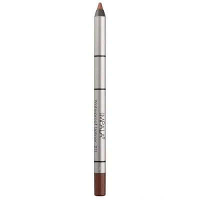 Image of IMPALA Creamy Waterproof Greige Nude Lip Pencil 211 Permanent Liner Water Resistant Long Lasting Volumizing Effect