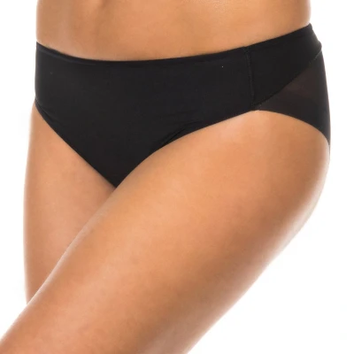 Image of Janira Womens Tanira Effect Thong Braguita Black Size Large