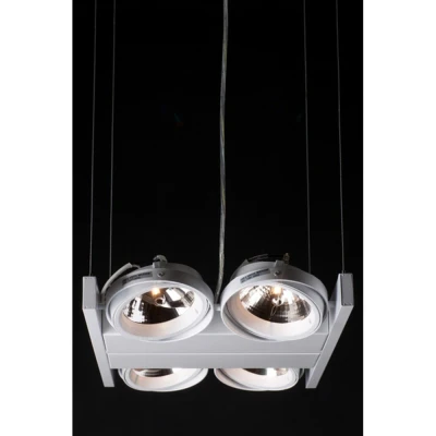 Image of 4 Light Commercial Lighting White G53 Bulb