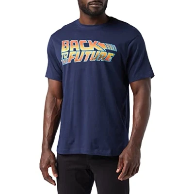 Image of Unknown Men&#039;s Logo T Shirt, Blue (Navy Navy), S UK
