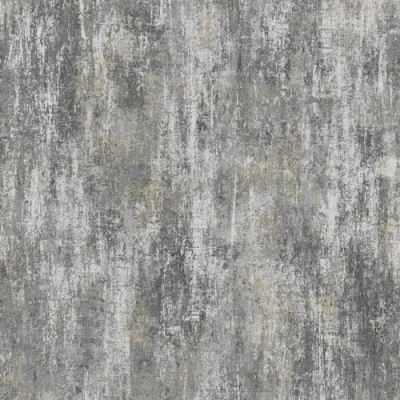 Image of SOPHIE LAURENCE Plain Concrete Effect Wallpaper Textured Distressed Gold Metallic Vinyl for Office Living Room Bedroom Charcoal Industrial