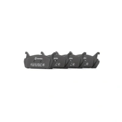 Image of AY060MA006 Brake pad set BREMBO P 49 015 excl. wear warning contact without accessories MAZDA: MX 5 I, FAMILIA 4, 323C IV Hatchback