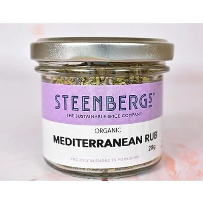 Image of Steenbergs Organic Mediterranean Herby Rub Standard 28g