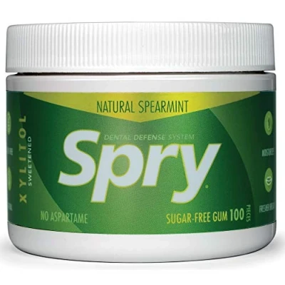 Image of Spry Xylitol Gum Spearmint 100 Pieces