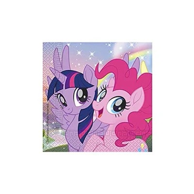 Image of Hasbro My Little Pony 58318 Napkins, Purple