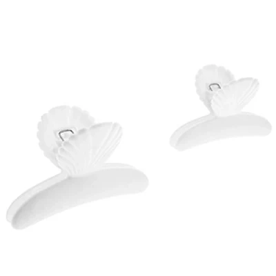 Image of Zac&#039;s Alter Ego Pair of 10cm Large Sea Shell Hair Clamps/Bulldog Clips