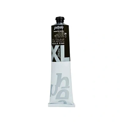 Image of Pebeo 200029 Fine Oil XL 200 ml Brown Paint Natural Umber