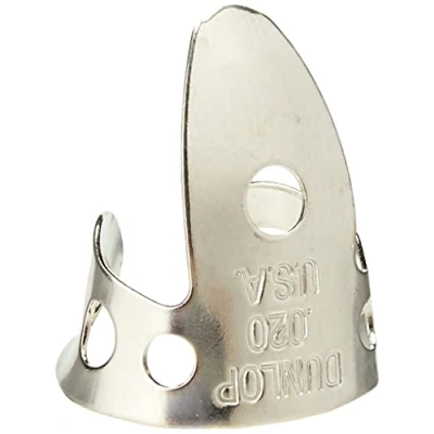 Image of Jim Dunlop 34R020 .020 Inch Nickel Silver Finger and Thumbpicks, 50 Pack
