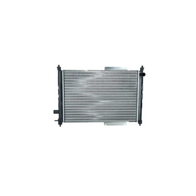 Image of GRD1074, GRD937, PCC104400 Engine radiator NRF 55326A Aluminium 525mm 378mm 23mm Economy Class Mechanically jointed cooling fins MG: MG ZR Hatchback