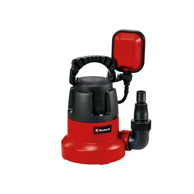 Image of Einhell GC DP 3580 LL Clean Water Pump 350W Submersible Pump, 8000 L/H, Float Switch, 5M Cord Low Level Electric Empty Hot Tubs, Inflatables And Swimming Pools Down To 1mm