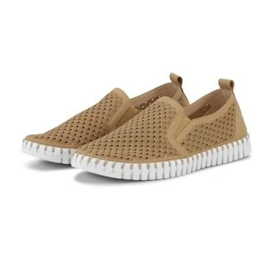 Image of Ilse Jacobsen Tulip 140 Textile Men&#039;s Loafers Shoes