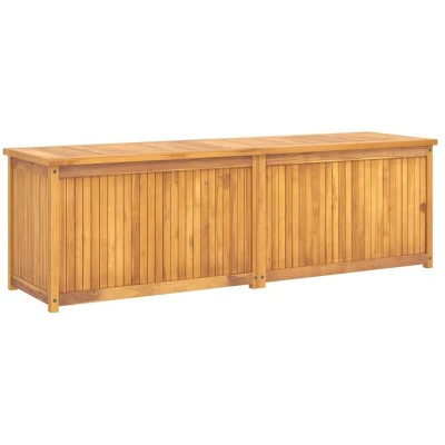 Image of vidaXL Garden Box 175x50x55 cm Solid Wood Teak