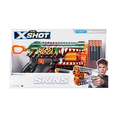 Image of XSHOT Zuru X Shot Skins Griefer 12 Darts (Styles Vary), (XS 36561A)