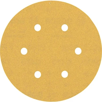 Image of Bosch Professional 5x Expert C470 Sandpaper (for Hardwood, Paint on wood, Ø 150 mm, Grit 180, Accessories Random Orbital Sander)
