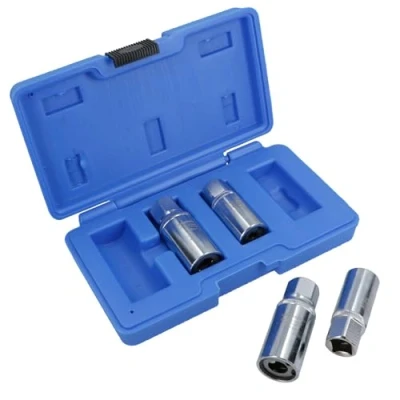 Image of Stud Extractor Roller Remover Bolt Removal Socket 4pcs Metric or Imperial TE254