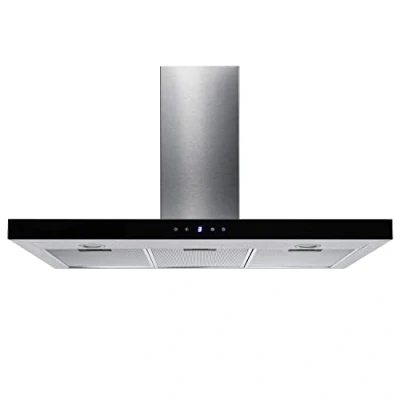 Image of Slimline Stainless Steel 90cm Cooker Hood