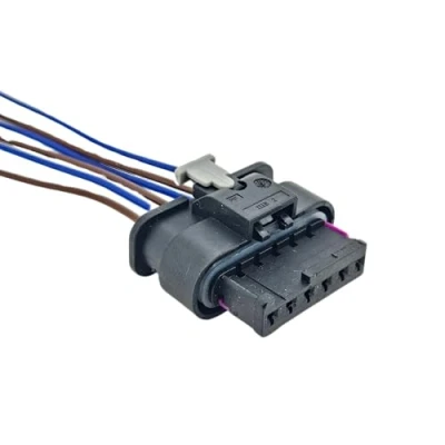 Image of Rear Tail Light Wiring Harness Connector Repair Kit Compatible with Mini Cooper F55 F56 F57 6 Pin 63217361305