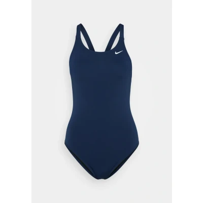 Image of NIKE Fastback One Piece Swimwear, Women, womens, Swim Briefs, NESSA001, Midnight Navy Blue, 34