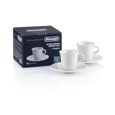 Image of De&#039;Longhi DLSC308 Ceramic cups Espresso x2