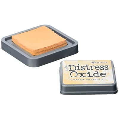 Image of Ranger TDO55914 Tim Holtz Distress Oxide Ink Pad Dried Marigold, Yellow, Medium