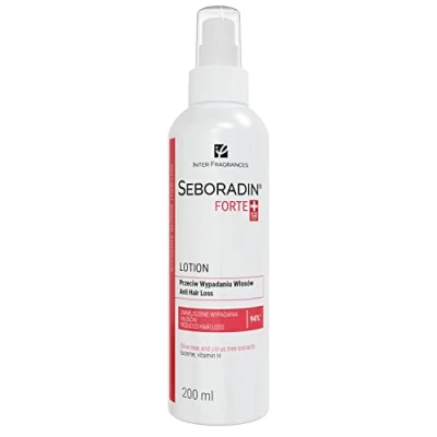 Image of SEBORADIN FORTE Hair Lotion for Loss, Thinning Premium 200 ml With Vitamins and Natural Extracts Thickening Growth, Natur Technology &amp; Scalp Treatment Care