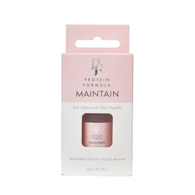 Image of PROTEIN FORMULA MAINTAIN, Nail Treatment 15ml Plant keratin which actively leaves nails feeling healthy &amp; conditioned, combined with AHAs for added moisture. Maintain strong and nourished nails.