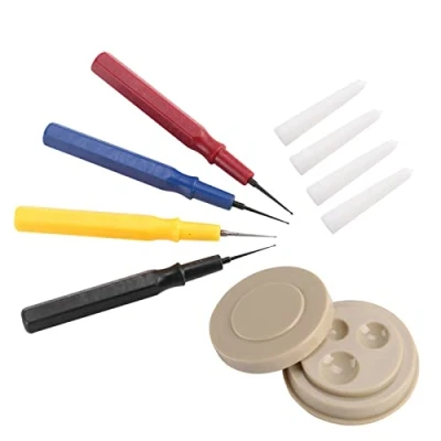 Image of Qkiss Watchmaker Repair Tool Professional Watch Oiler Set 1 Oil Cup 4 Pen Assortment Kit