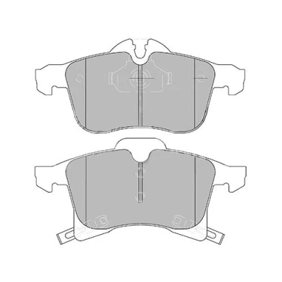 Image of Brake Pads Fits: Vauxhall Astra 04 09