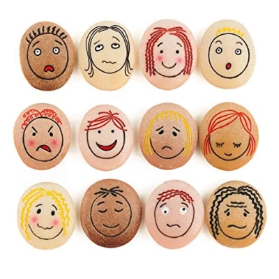 Image of Yellow Door YD1021 Emotion Stones Set, 12 pieces