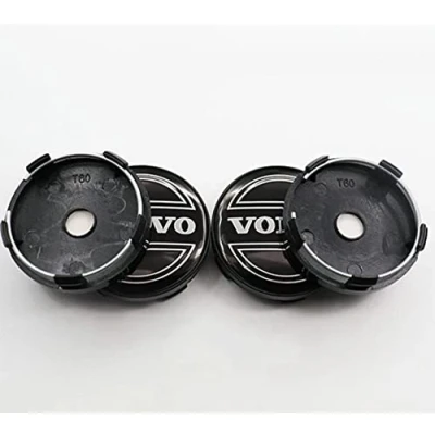 Image of 4 pcs Car Hub Centre Caps for Volvo S40 S60L S80L XC60 XC90 60cm, Wheel Center Cap Hubcaps Trims Accessories,C