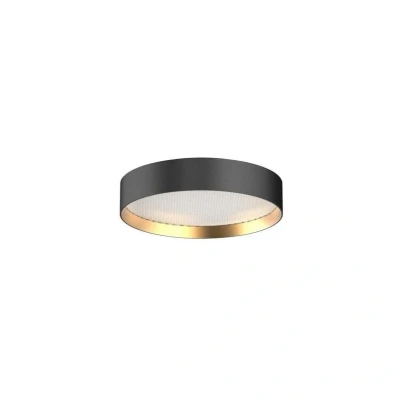 Image of LOOM DESIGN LED ceiling lamp Lucia black/gold coloured Ø 35 cm