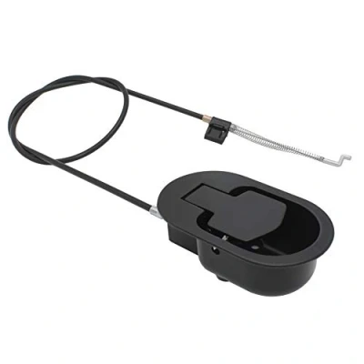 Image of Leen4You Recliner Replacement Parts Universal Metal Sofa Couch Release Lever Pull Handle Cable Wire Funiture Replacement,Black