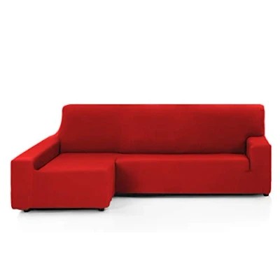 Image of Martina Home Tunez Chaise Longue Cover Left Red
