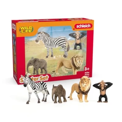 Image of schleich 42736 WILD LIFE &quot;Africa&quot; Starter Set , from 3 years Figurine, 8 x 25 19 cm