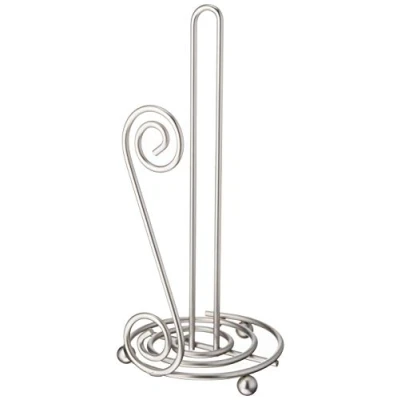 Image of Spectrum Diversified Paper Towel Holder, Steel, Satin Nickel