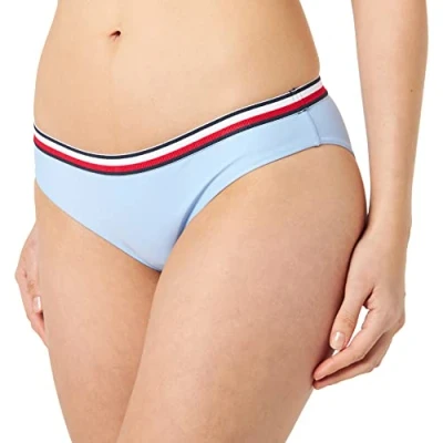 Image of Tommy Hilfiger Women Bikini Bottoms Sport, Blue (Vessel Blue), L