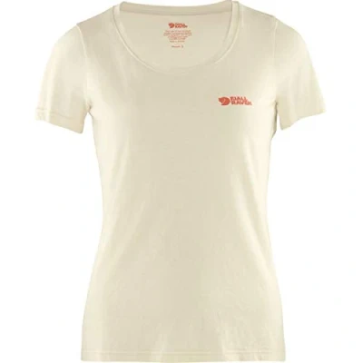 Image of FJALLRAVEN F83509 113 Fjällräven Logo T shirt W Chalk White XS